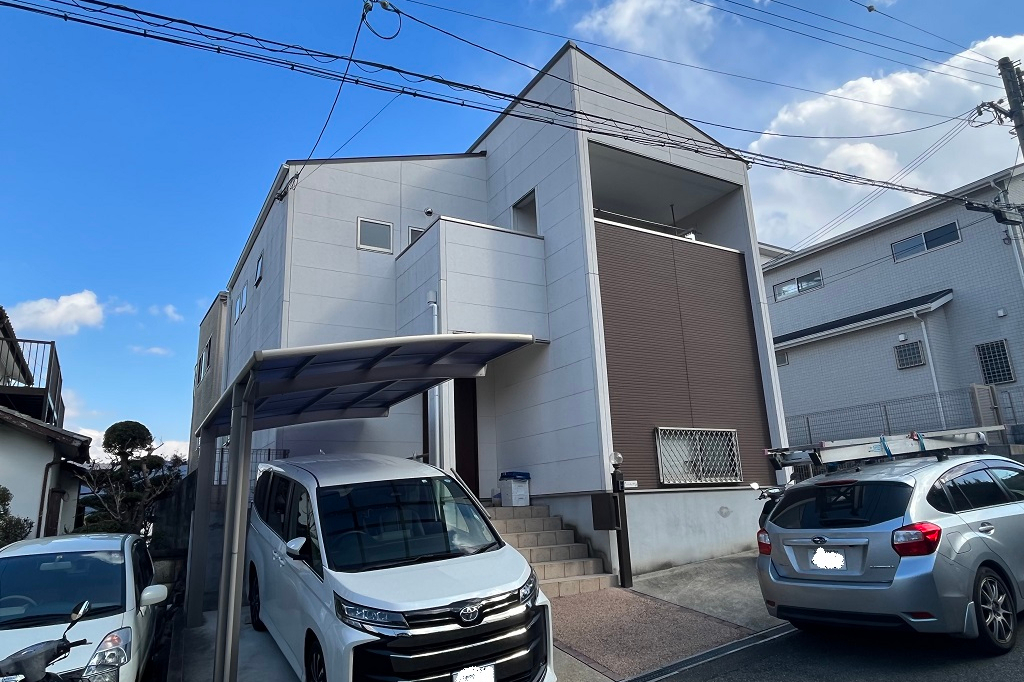 塗装工事前