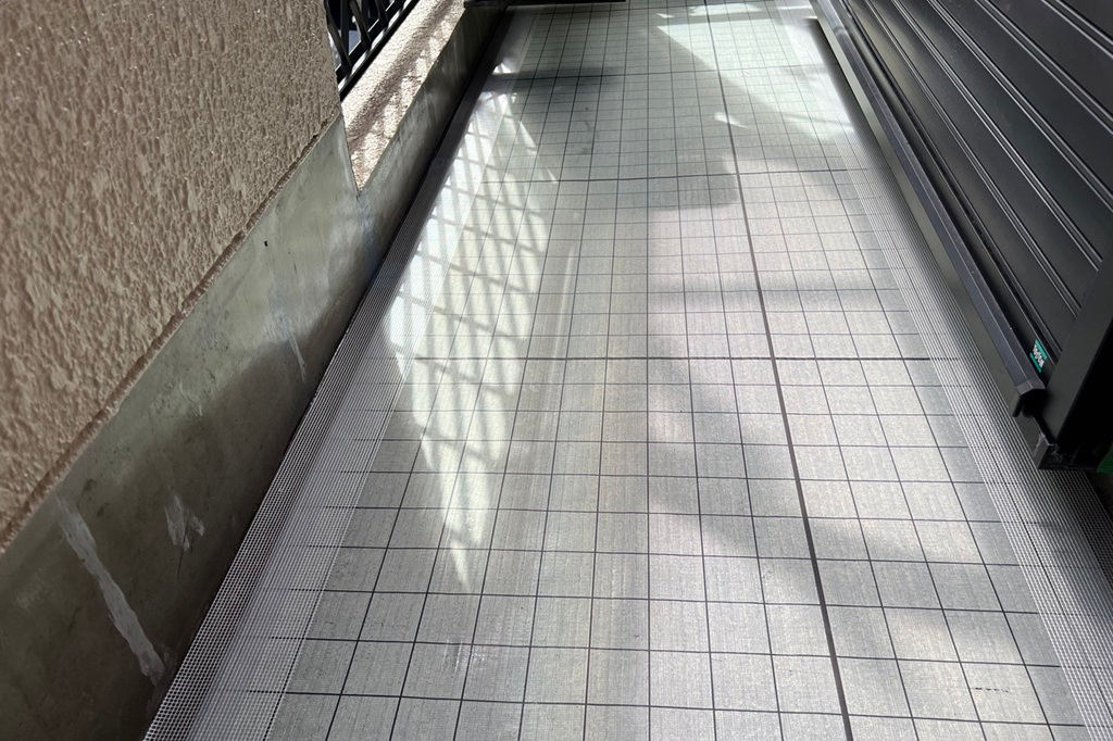 ウレタン防水通気緩衝工法